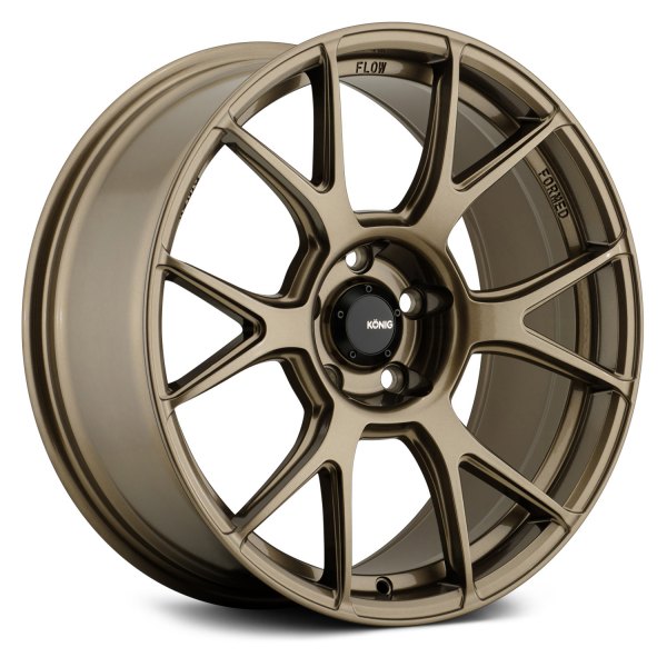 AM88514358 18 x 8.5 in. plus35 Offset 5x114.3 Bolt Pattern 73.1 mm Hub Ampliform Wheel, Bronze
