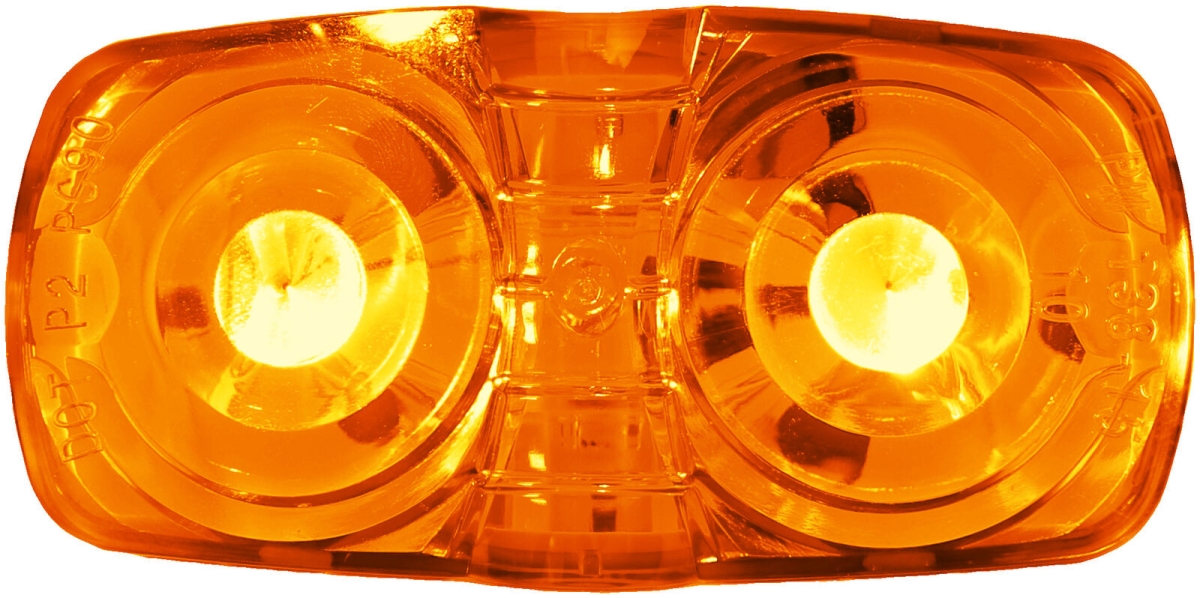 V38A4 x 2 ft. LED MC PC Rectangle Double Bulls-Eye