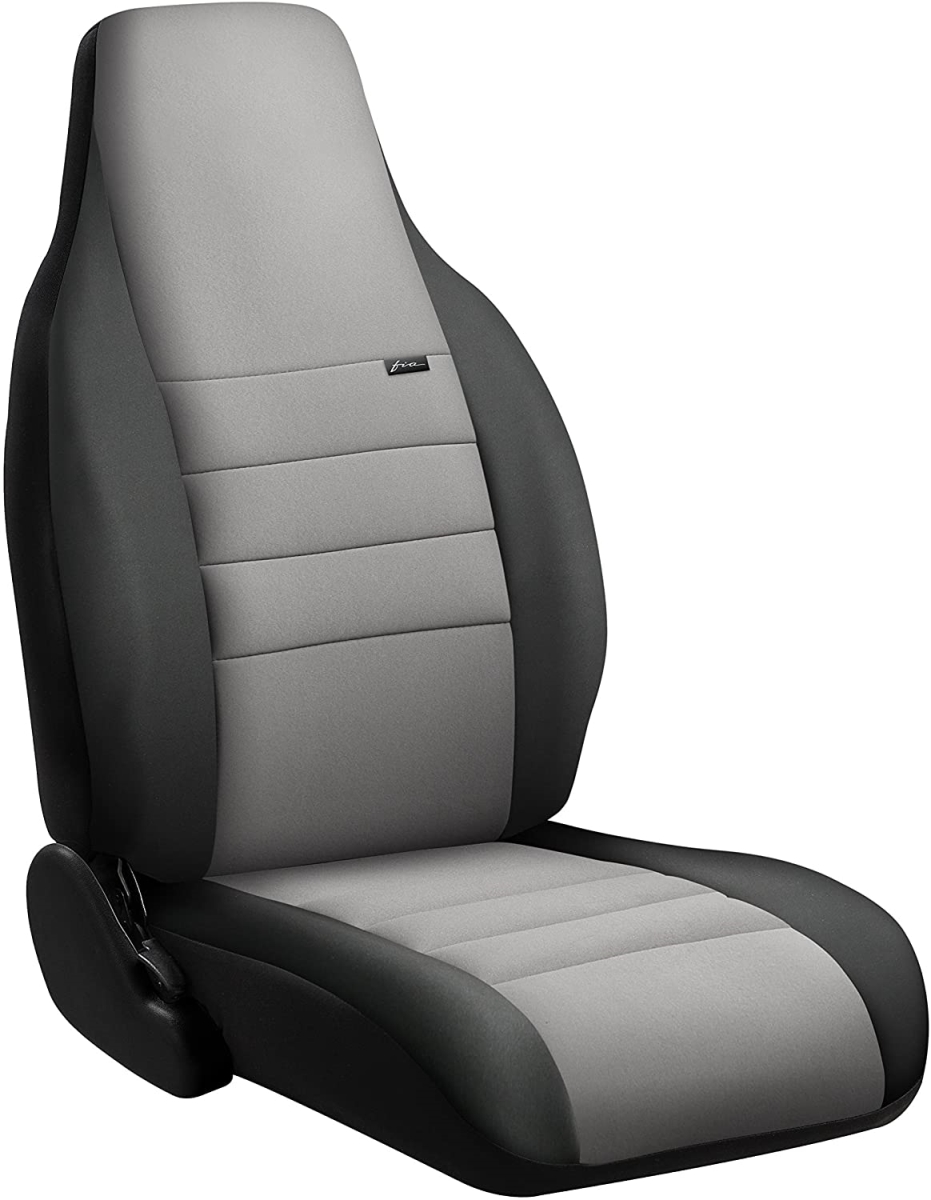 NP9838GRAYGray Custom Fit Front Seat Cover Split Seat