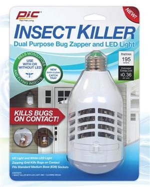 IKUVLEDC Pest Repellent C Zapper Grid LED Bulb