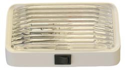 GSAM4018Camper Porch Light Without Switch -White