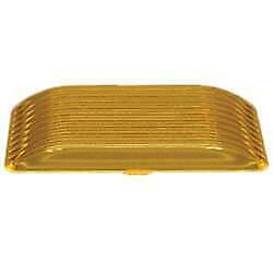 LIGHT ACCESSORIES Replacement For Gustafson Lights AM4017 And AM4018 Rectangular Shape Amber Snap