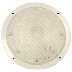GSAM4032 Oval Clear & Amber Incandescent Porch Light with Switch