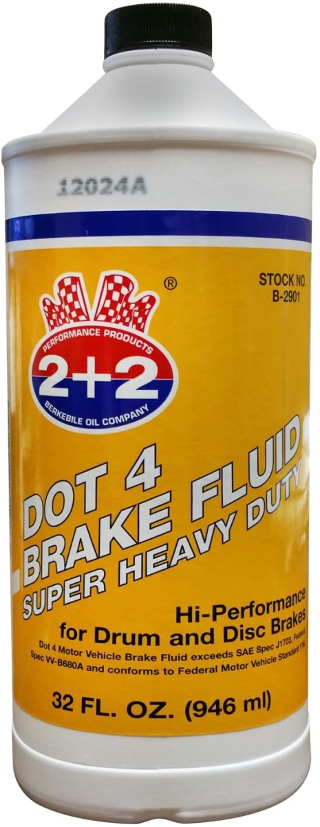 B2901 2 Plus 2 Dot 4 Brake Fluid