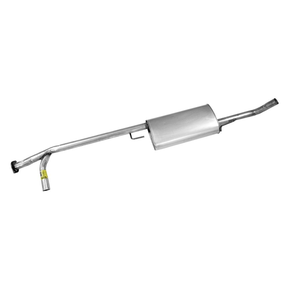47850Quiet-Flow Stainless Steel Oval Aluminized Exhaust Muffler & Pipe Assembly for 2007-2019 Nissan Frontier