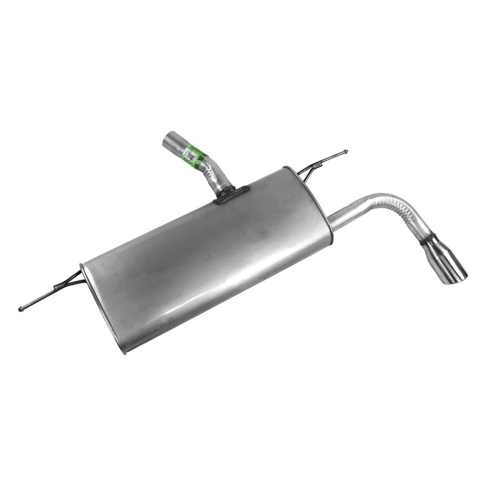 50086Quiet-Flow Stainless Steel Oval Bare Exhaust Muffler & Pipe Assembly for 2013-2018 Ford Fusion