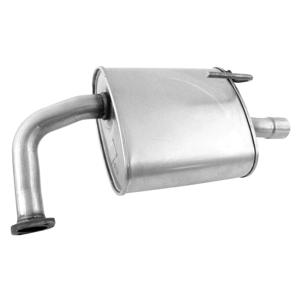 53755Quiet-Flow Stainless Steel Passenger Side Oval Aluminized Exhaust Muffler & Pipe Assembly for 2007-2009 Nissan Altima