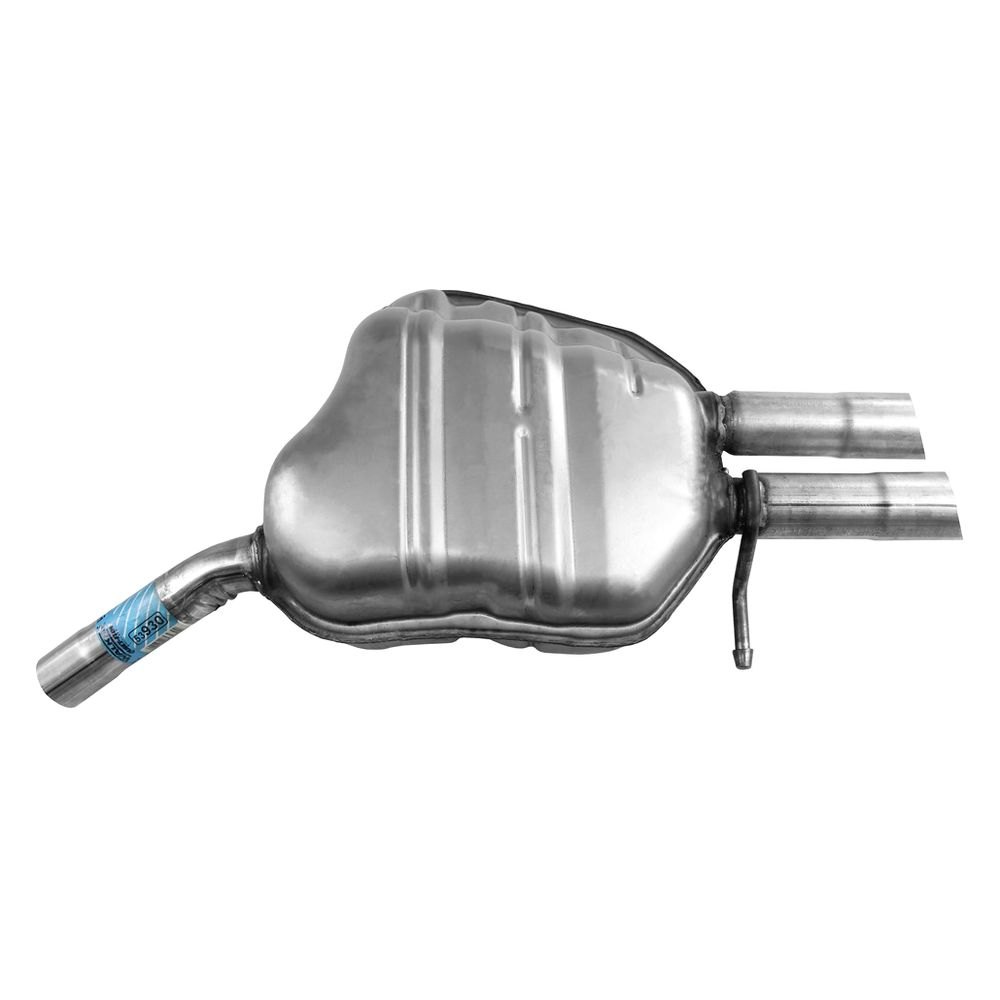 53930Quiet-Flow Aluminized Steel Irregular Exhaust Muffler & Pipe Assembly for 2011-2014 Volkswagen Jetta