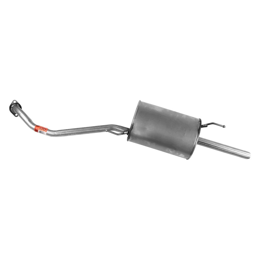 55707Quiet-Flow Stainless Steel Oval Bare Exhaust Muffler & Pipe Assembly for 2012-2019 Nissan Versa