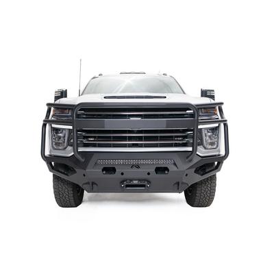CH20X49501 Matrix Front Bumper with Full Grill Guard - Black for 2020-Current Chevrolet Silverado 2500-3500 HD