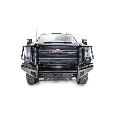 GM20S50601 Black Steel Front Bumper with Full Guard - Black for 2020-Current GMC Sierra 2500-3500