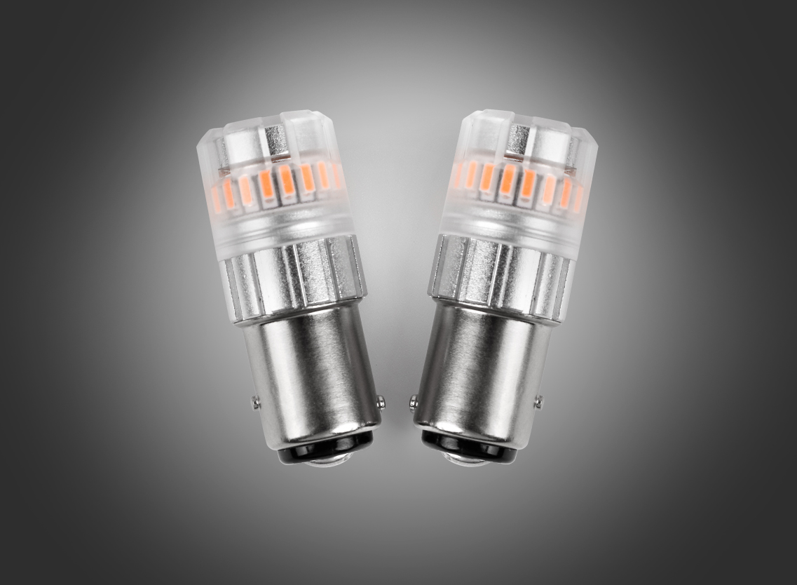 3117A ECO Series 1157 LED Bulbs Amber