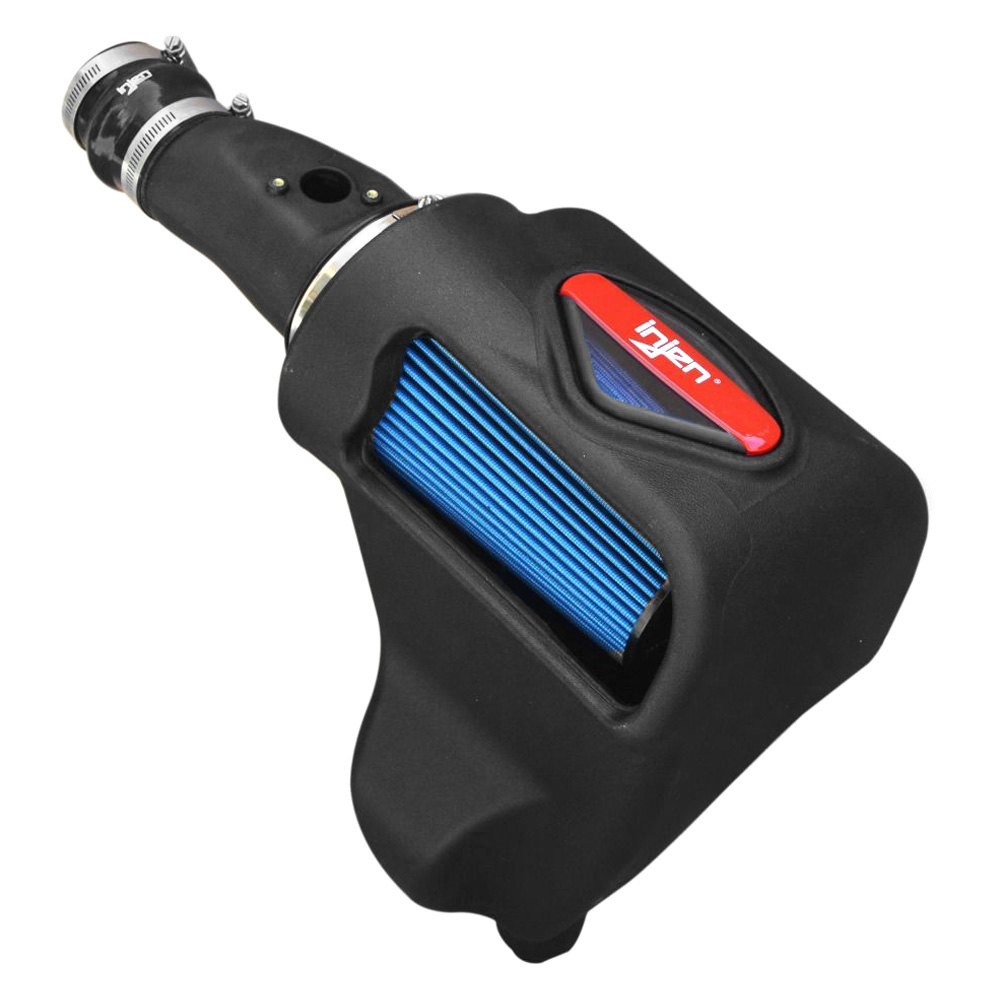 EVO1500Evolution Series Rotomolded Black Cold Air Intake System with Dry Blue Filter for 2016-2018 Honda Civic