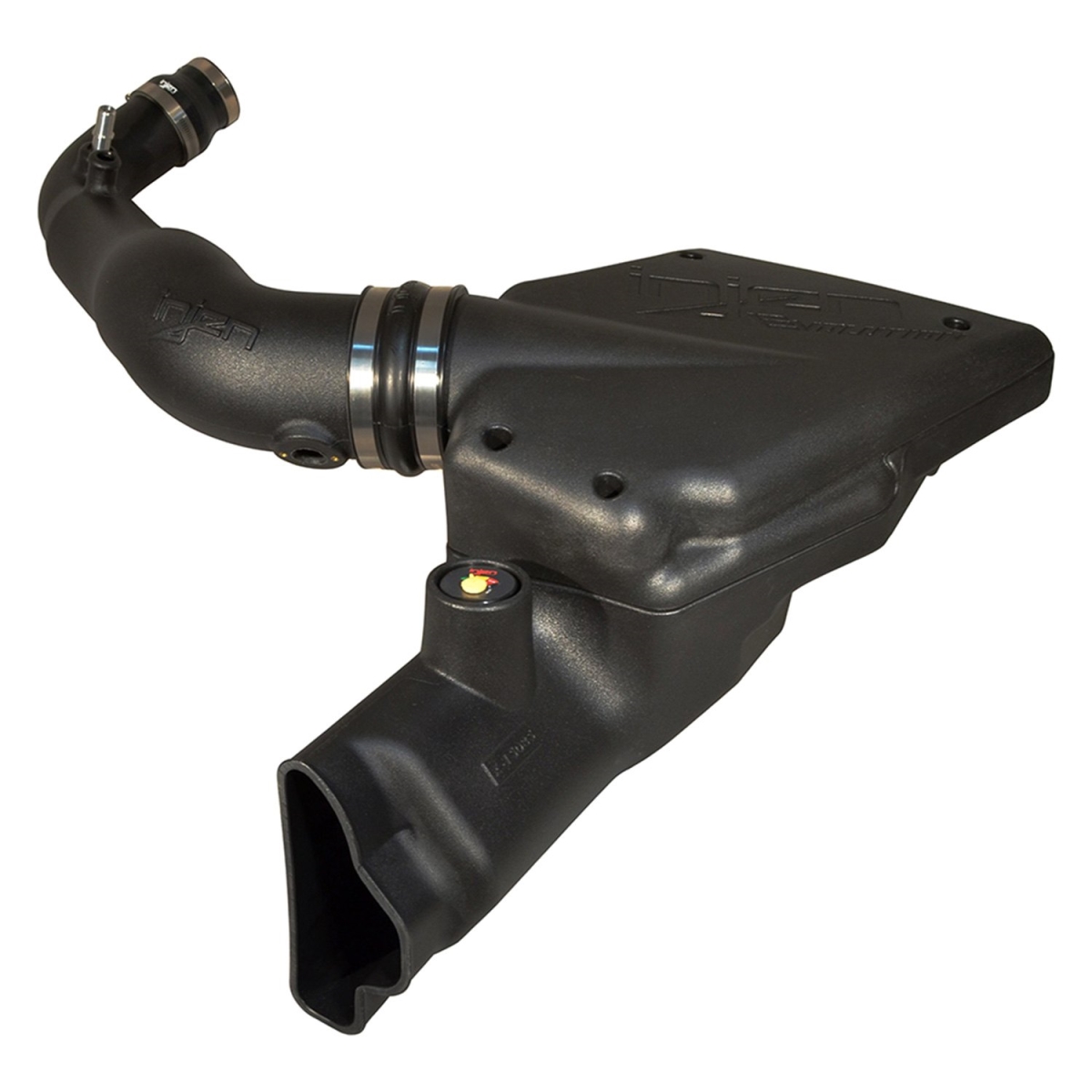 EVO9203Evolution Series Rotomolded Black Cold Air Intake System with Dry Blue Filter for 2015-2019 Ford Mustang