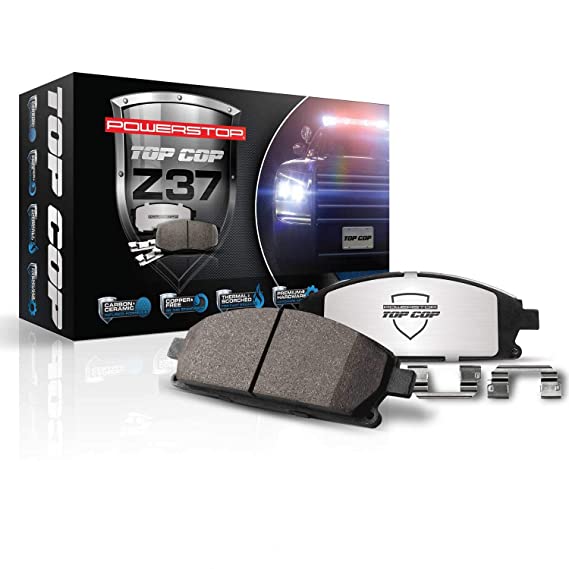 Z37 Top Cop Severe Duty Brake Pad - Rear, Z37-1612