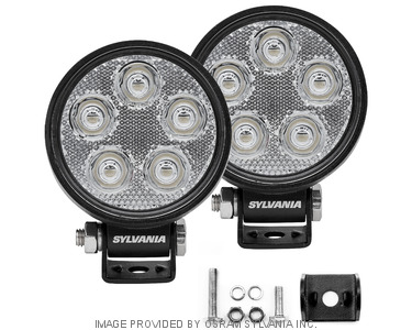 34070 Slim Series 3 in. Led Round Pod Light Spot