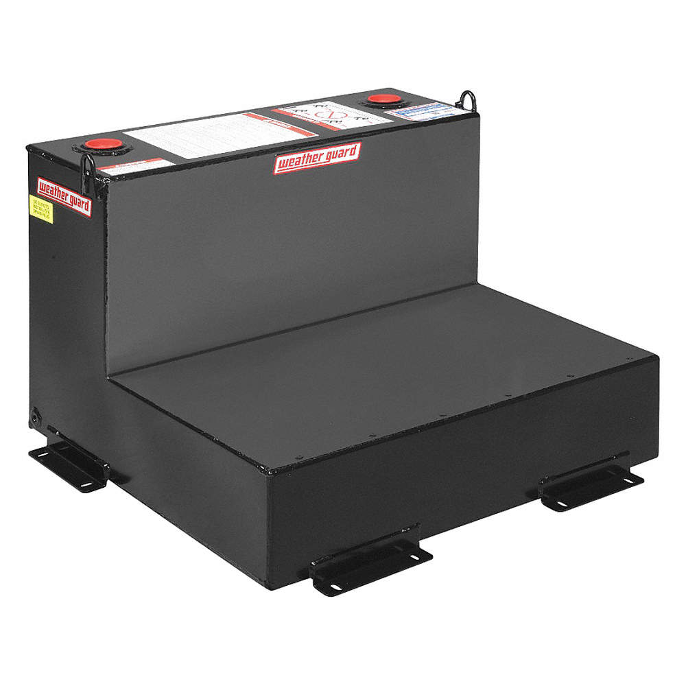 Weatherguard 350502 50 gal Transfer Tank Model, L-Shape, Black