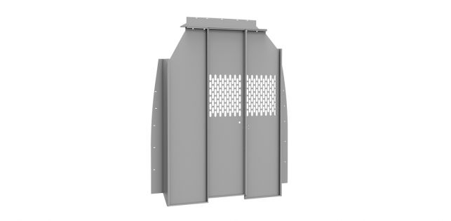 Picture of Kargomaster 4061SH Perforated Partition Kit - Sprinter High Roof