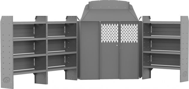 Picture of Kargomaster 40TRH 60 in. Base Shelves - 130 in. Transit WB Low Roof