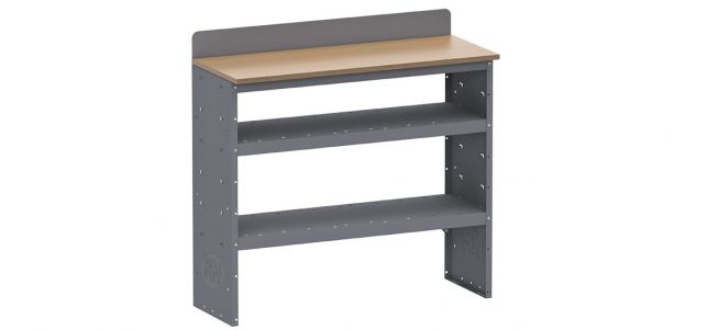 Kargomaster 43542 42 x 37 x 16 in. Workbench with Garage Storage
