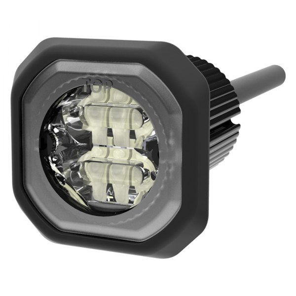 ED9040W 1.3 in. ED9040 Series Bolt-on Mount White LED Hideaway Strobe Light