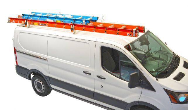 4TLSXB Transit Low Roof Steel Crossbar Rack