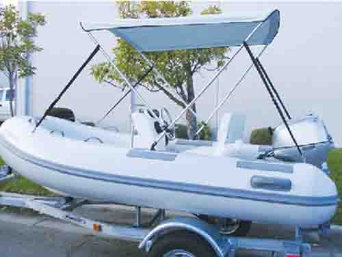 V4267UB 63-73 in. White Wide Bimini Tops