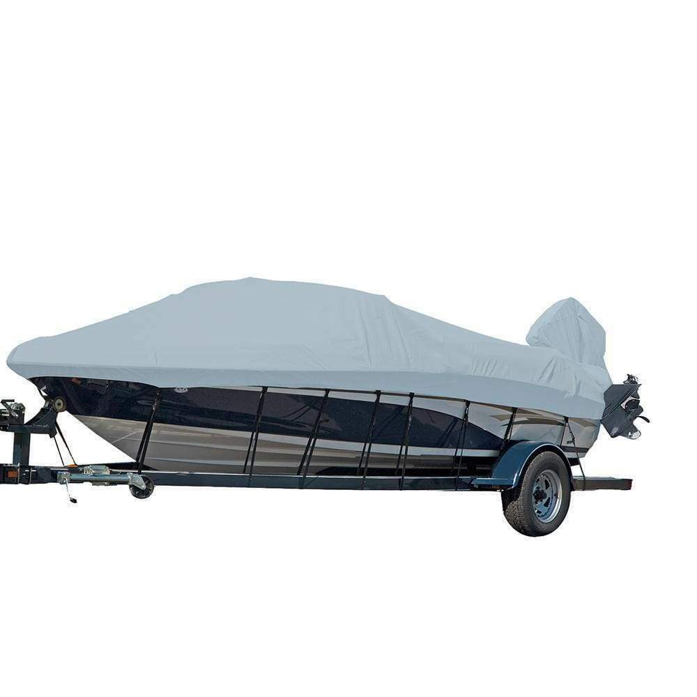 71018P10 18 ft. 6 in. x 94 in. Haze Grey Center Console Bay Style Fishing Boats with Shallow Draft Hull -  Carver, C4V-71018P10