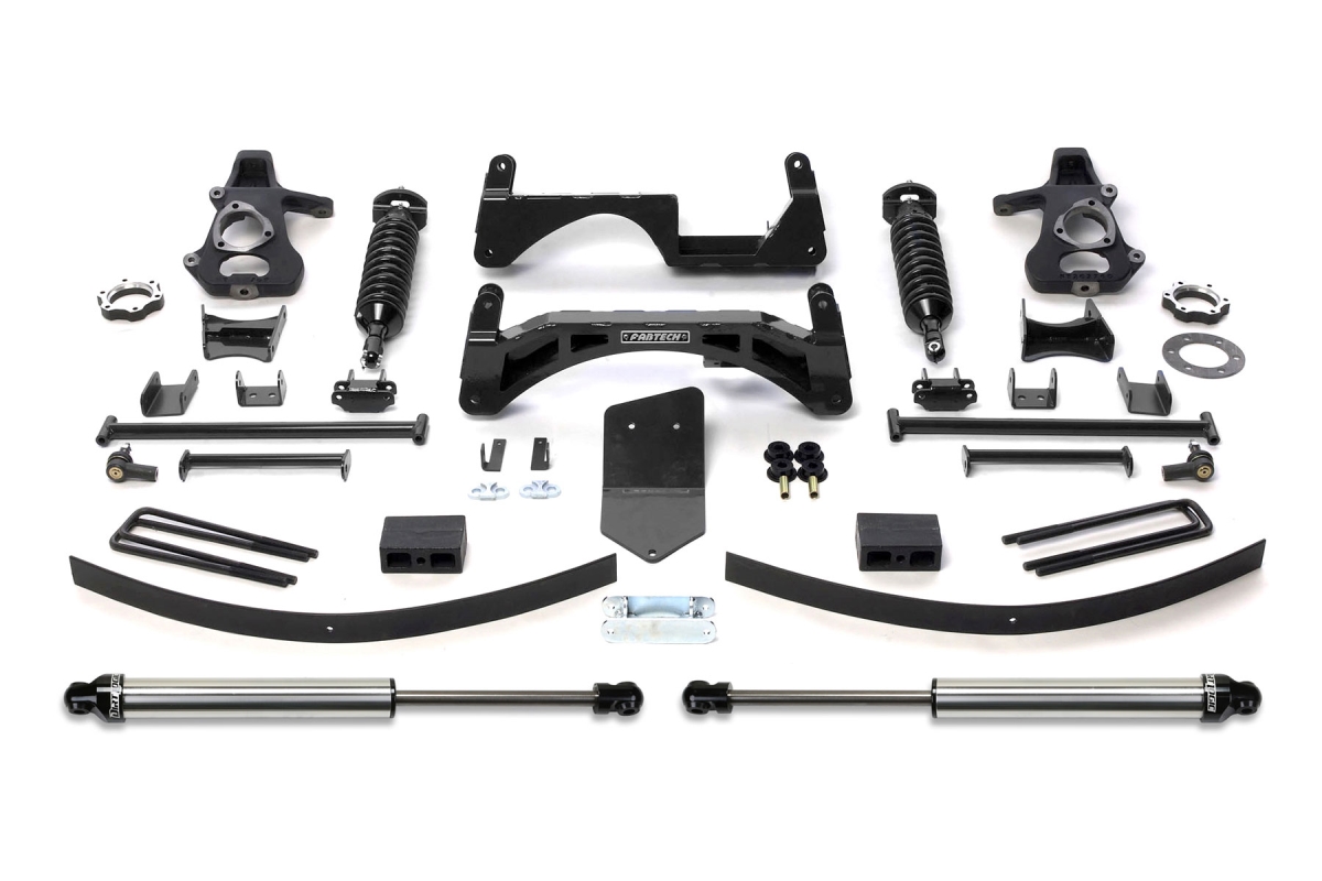 Picture of Fabtech K1025DL 6 in. Suspension Lift Kit for 2007-2013 Chevy & GMC K1500