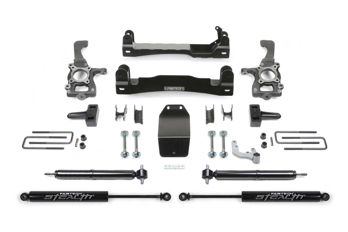 K2193M 4 in. Basic Front & Rear Suspension Lift Kit for 2015-2020 Ford F150
