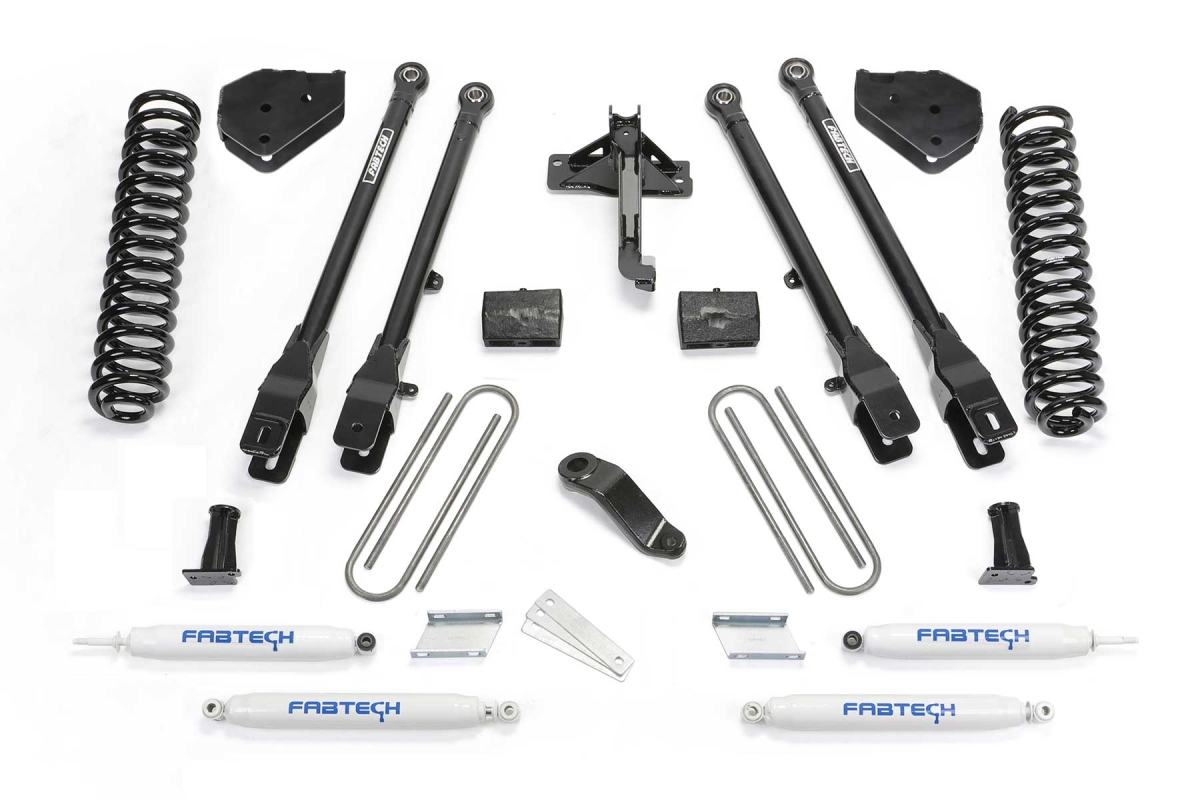 K2337 6 in. 4-Link Front & Rear Performance Suspension Lift Kit for 2019-2020 Ford F450-F550