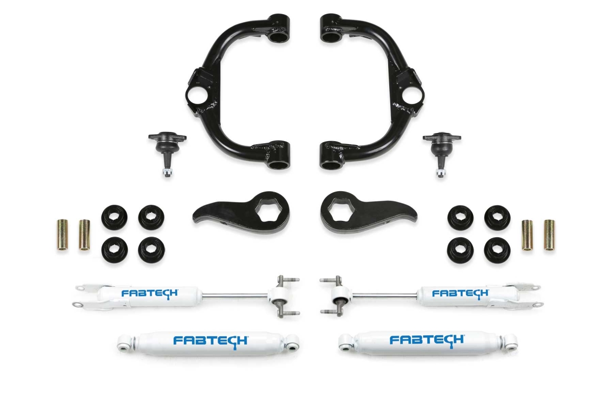 K1157 3.5 in. Ball Joint UCA Front & Rear Suspension Performance Shock Lift Kit for 2020 Chevy & GMC K2500HD