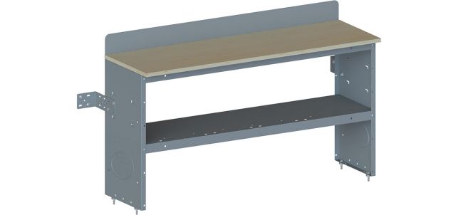 Kargomaster 42552 52 x 28 x 16 in. Workbench with Garage Storage