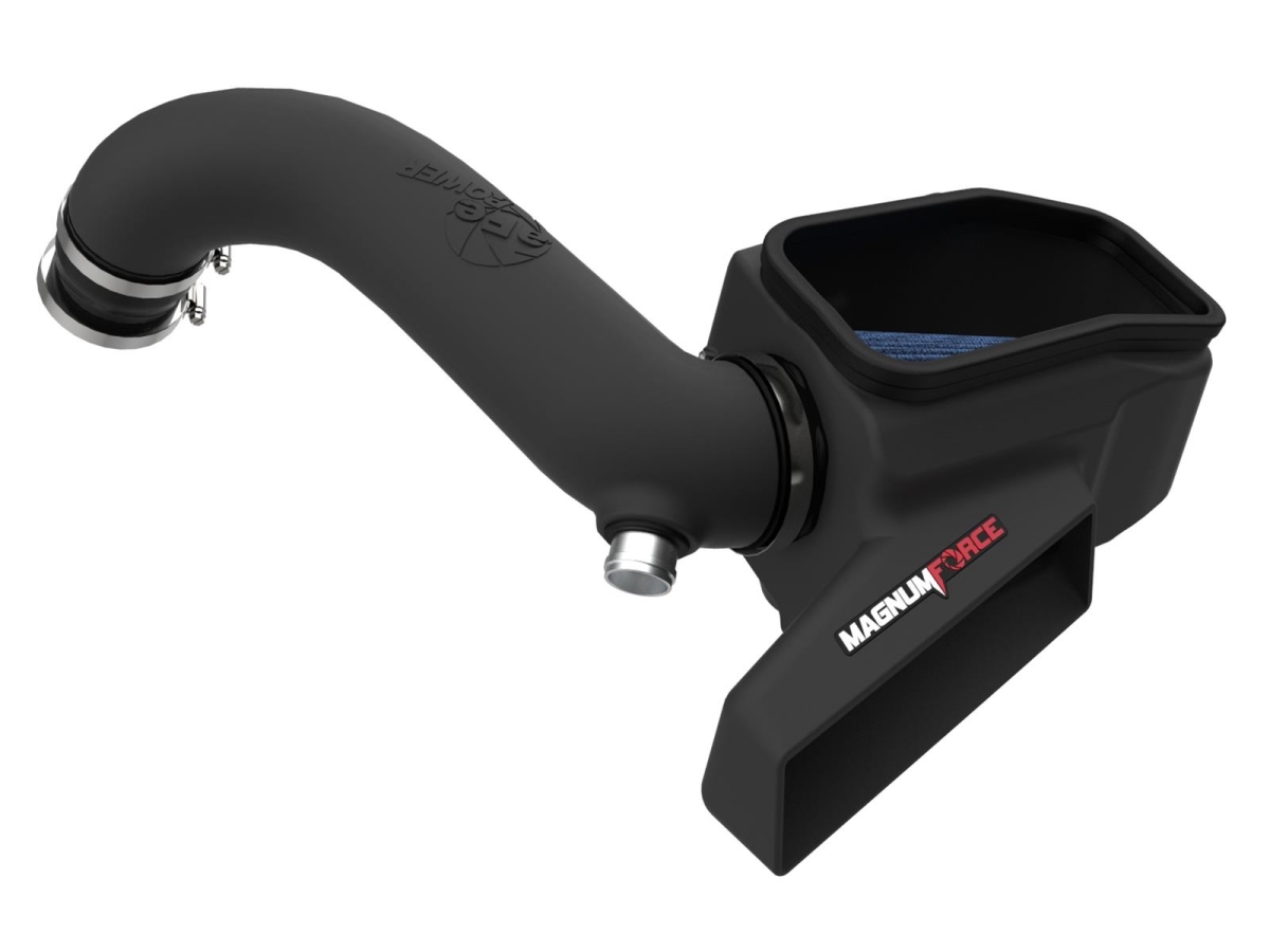 AFE 5413050R Magnum Force Stage 2 Plastic Black Cold Air Intake System with Pro 5R Blue Filter for 2015-2019 Audi A3