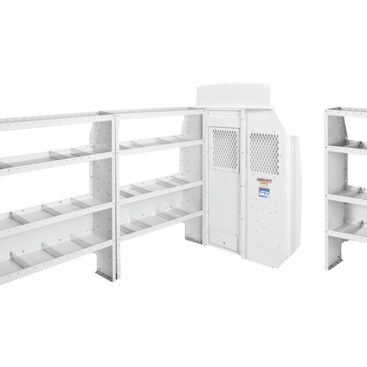 Weatherguard 6008410L Commercial Shelving Van Pack for 2015-2018 Ford Transit