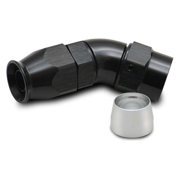 28412 45 deg High Flow Hose End Fitting for PTFE Lined Hose