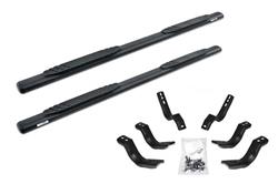 104441587T 4 in. 1000 Series Universal Step Kit for 2014-2017 Toyota Tundra, Black Textured -  GO RHINO, G26-104441587T