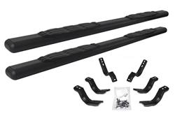 105404687T 5 in. 1000 Series Universal Step Kit for 2016 Chevrolet Silverado 1500, Black Textured -  GO RHINO, G26-105404687T