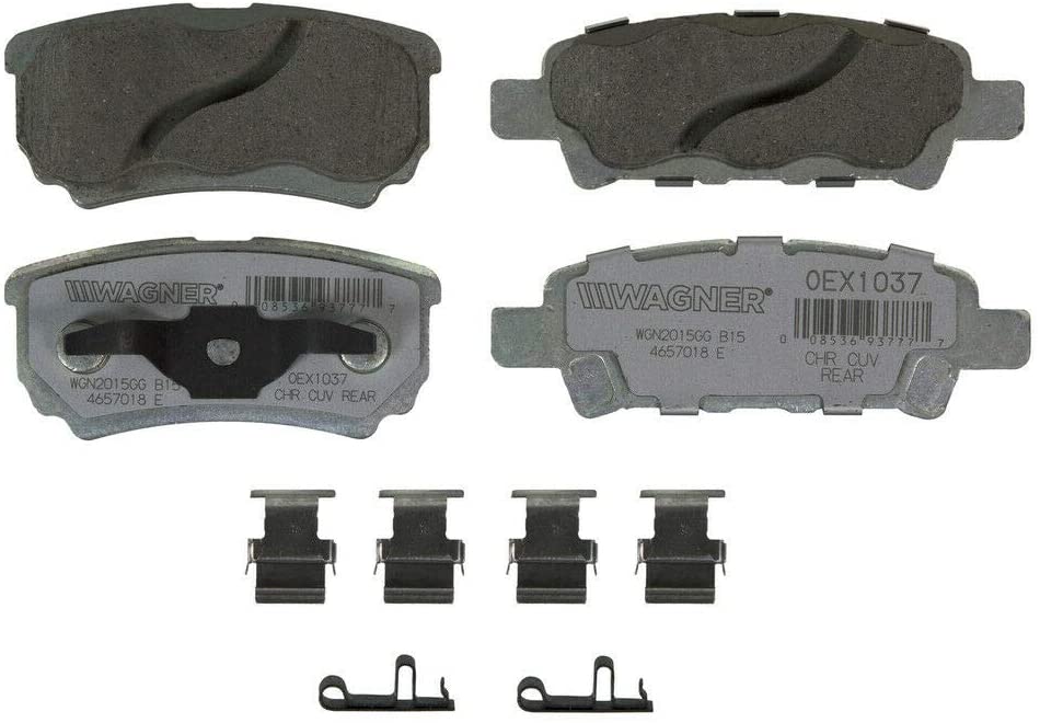 OEX1037 Oex Ceramic Disc Brake Pads Set for 2011-2014 Chrysler 200