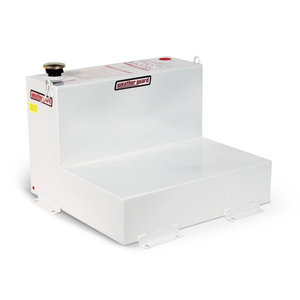 Weatherguard 350302 50 gal L-Shape Transfer Tank, White