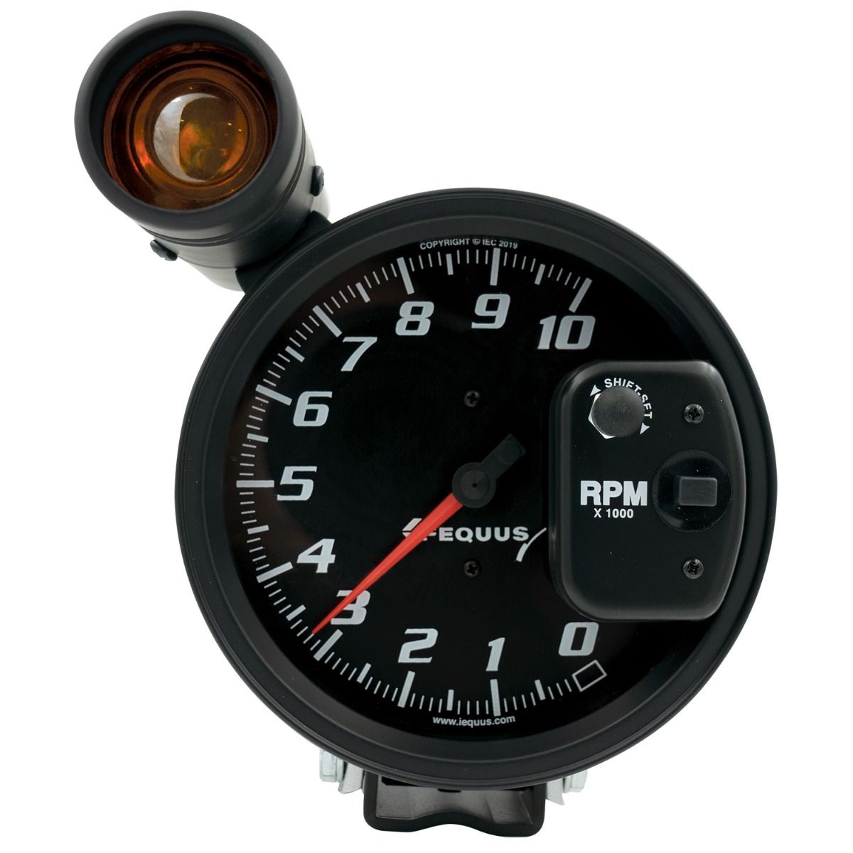 5 ft. 10K RPM Gauge Tachometer with Pedestal Mount