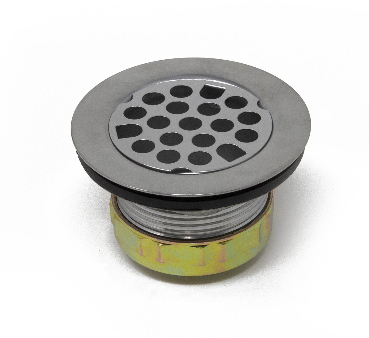 33JN1202 1.5 in. Stainless Steel Chrome Strainer with Grid