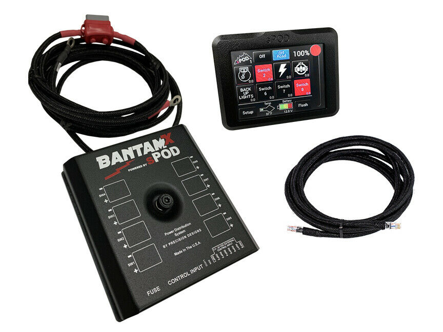 BXTSBUNI36 36 in. Battery Cables with BantamX Touchscreen for Uni