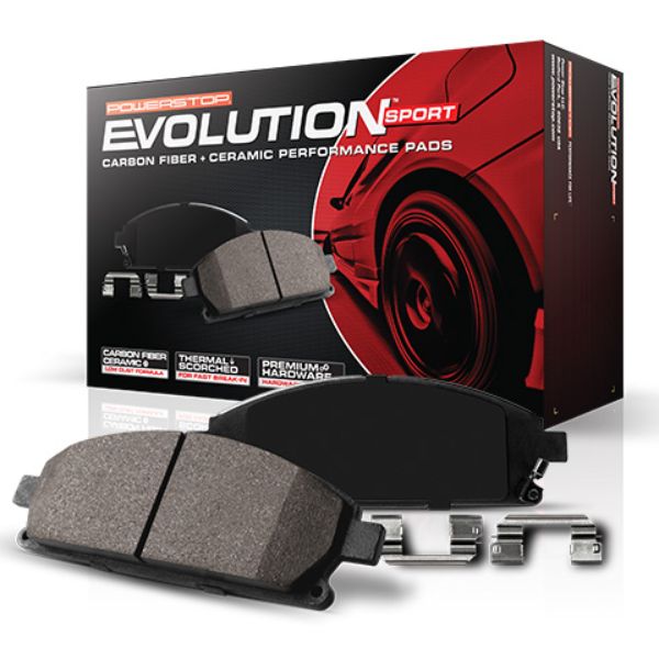 Powerstop Z231894 Z23 Evolution Sport Pad with Hardware for 2020 Audi S5 Sportback