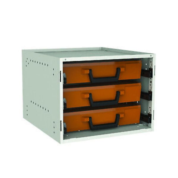 RCSK2C 3 Drawer Parts Orange Cabinet Kit