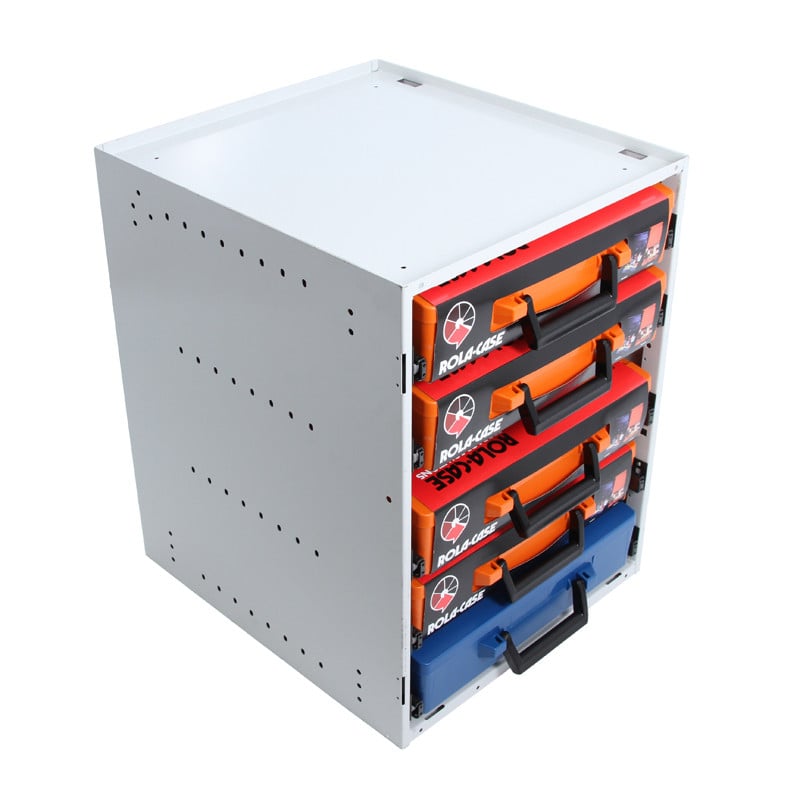 RCSK4C 5 Drawer Parts Cabinet Kit44 Orange