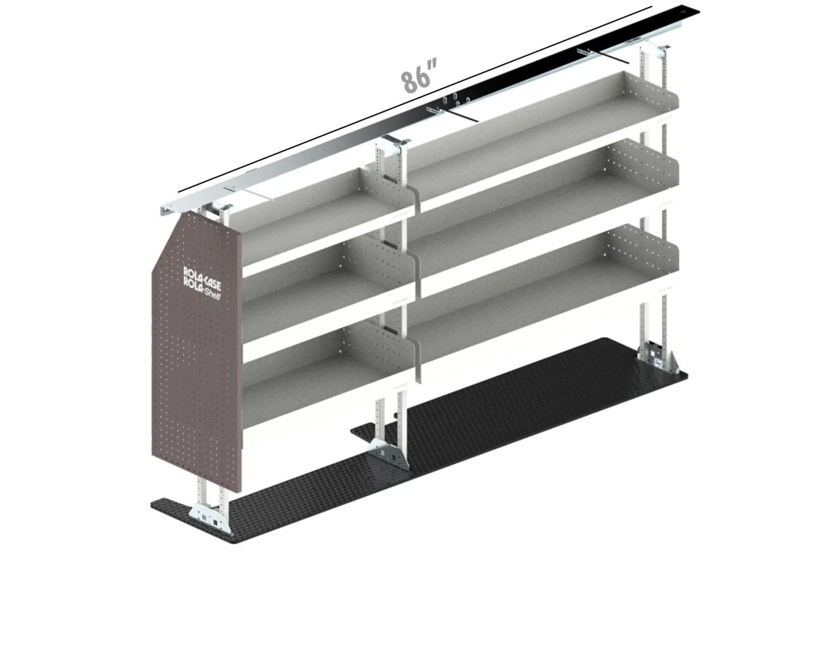 EFRHD12015 12-Series Low Shelving Unit with Extension Frame