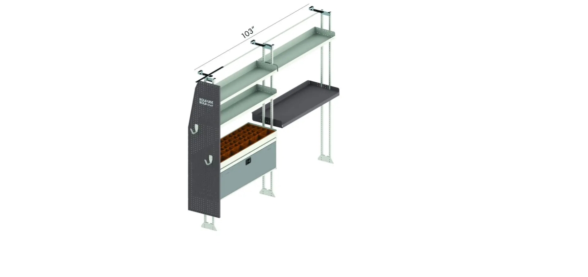 RSSHL129 12 Series Storage Shelf Unit - Medium