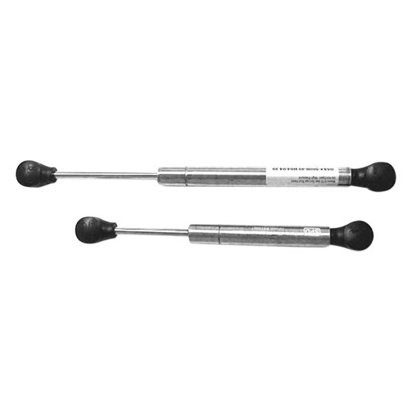 Nautalift Gas Lift Support, 12" extended, 30 lbs pressure in Black