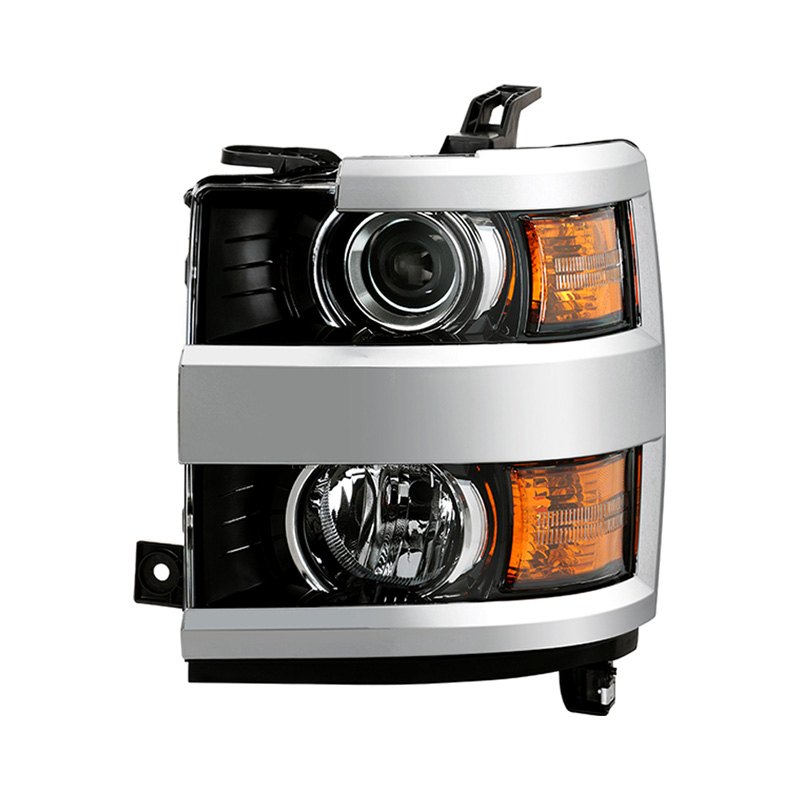 9049767 X-Crystal Driver Side Factory Style Projector Headlight for 2015-2019 Chevy Silverado 2500